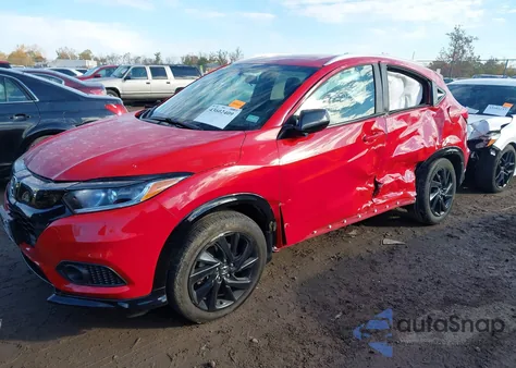 2022 Honda Hr-V Awd Sport from USA, damaged, VIN 3CZRU6H13NM736439